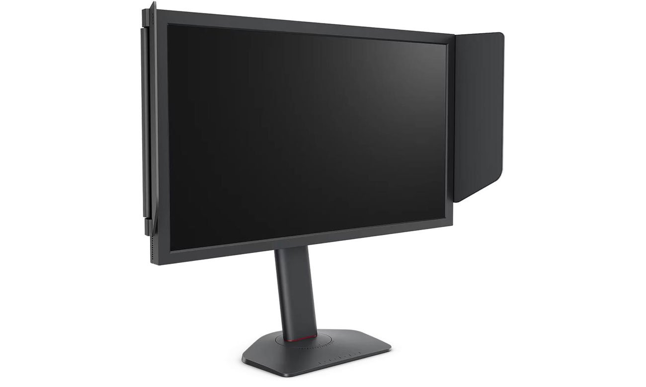 BenQ ZOWIE XL2586X widok z boku, osłony