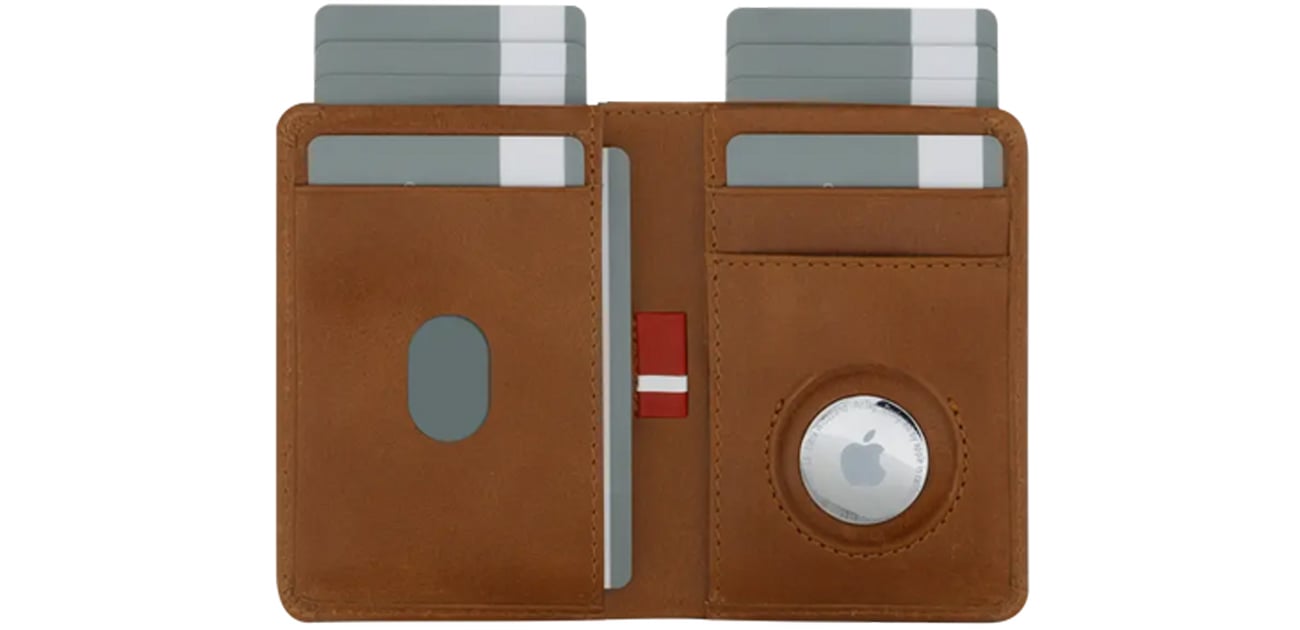 Etui Billund AirTag Slim wallet wnętrze