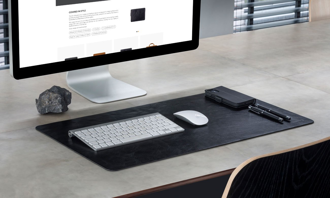 dbramante1928 Copenhagen Desk Mat Medium black COMMGTBL1215