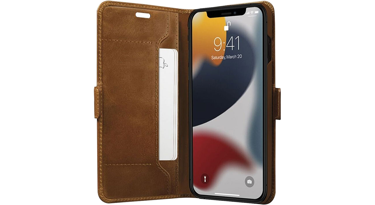 dbramante1928 Copenhagen Slim für iPhone 13 Pro tan Etui für Smartphone