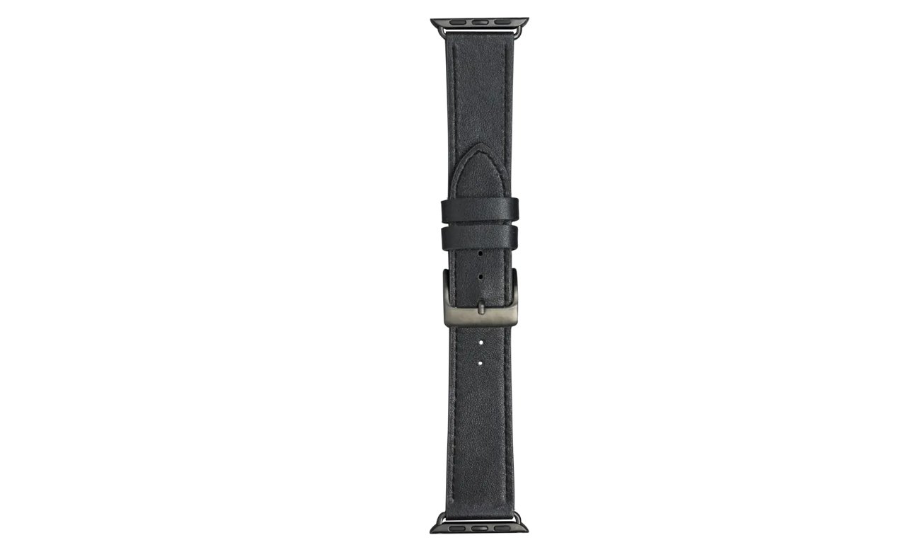 dbramante1928 Copenhagen Watch Strap 44mm Black/Space Grey