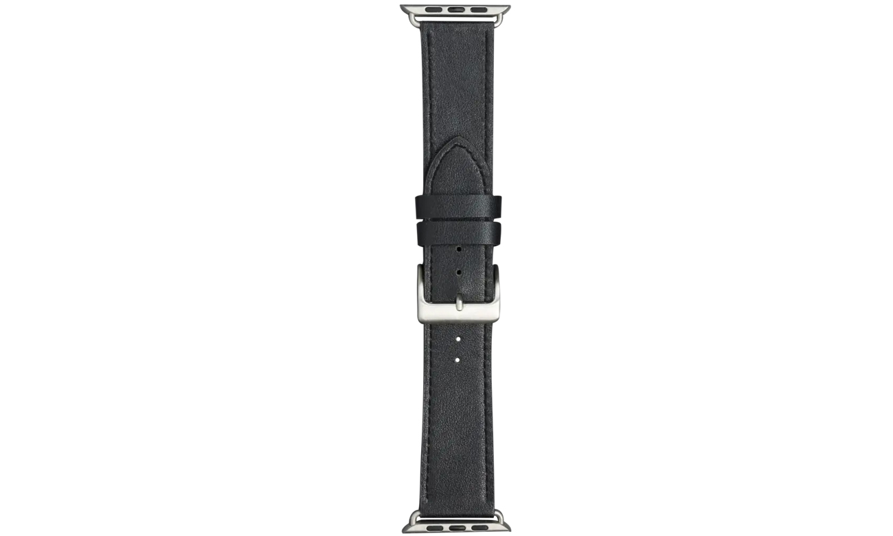dbramante1928 Copenhagen Watch Strap 44mm Black/Silver