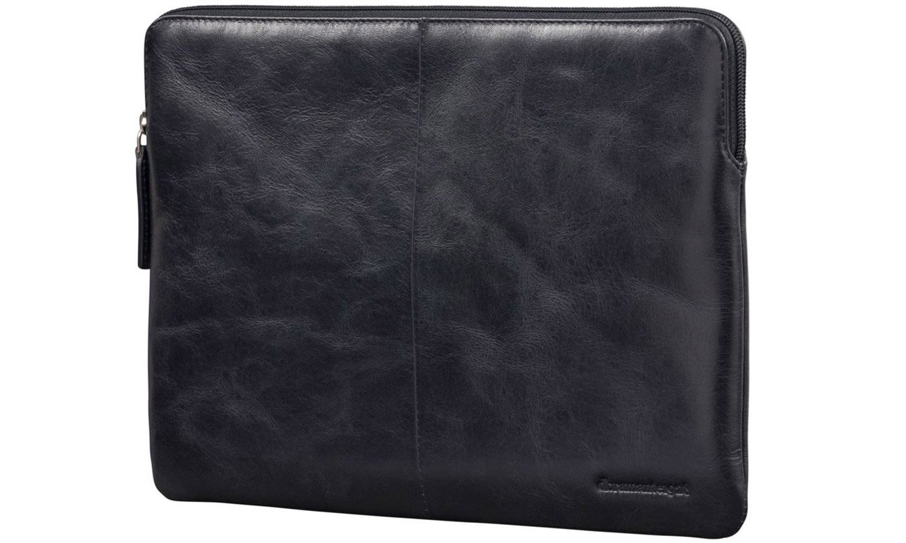 Etui für MacBook Pro dbramante1928 Skagen Pro 15'' Schwarz - Vorderansicht im Winkel