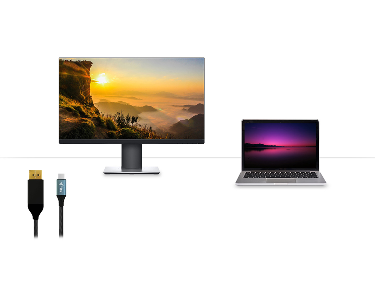 Adapter i-tec USB-C / TB3 Display Port 4K/60Hz QHD/144Hz Geräte