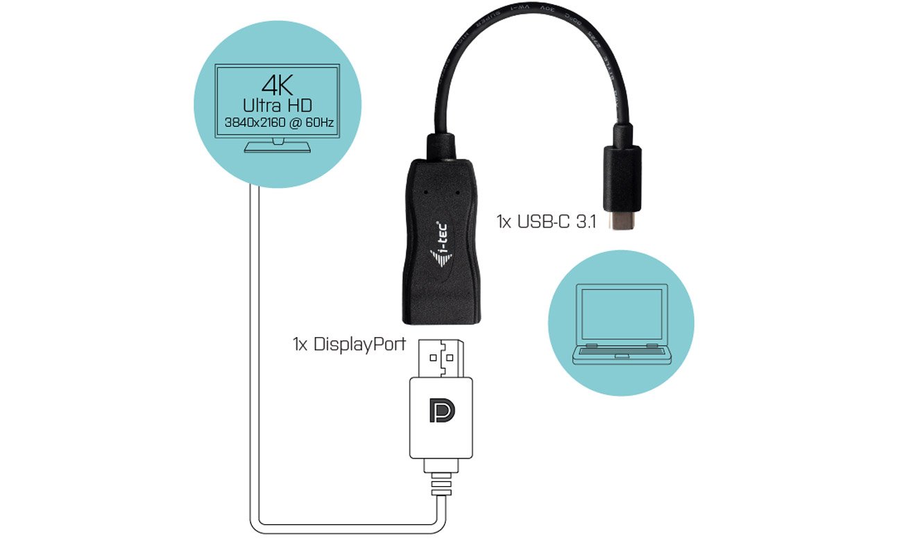 i-tec C31DP60HZP Adapter