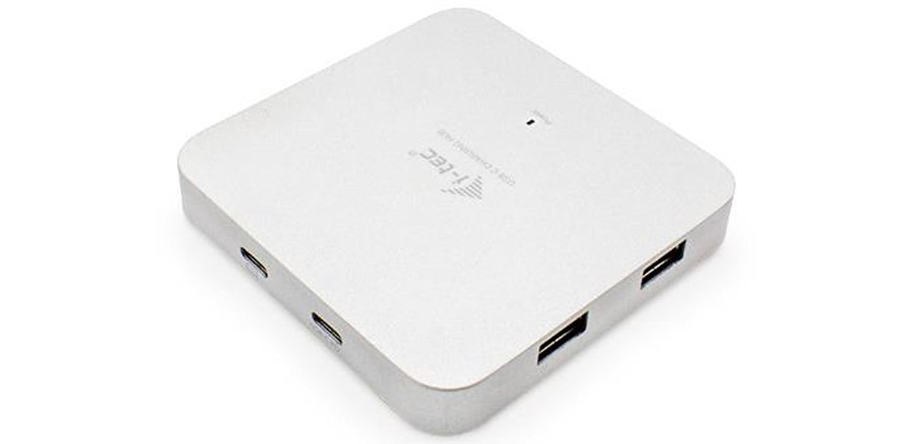 Hub i-tec USB-C widoczne porty