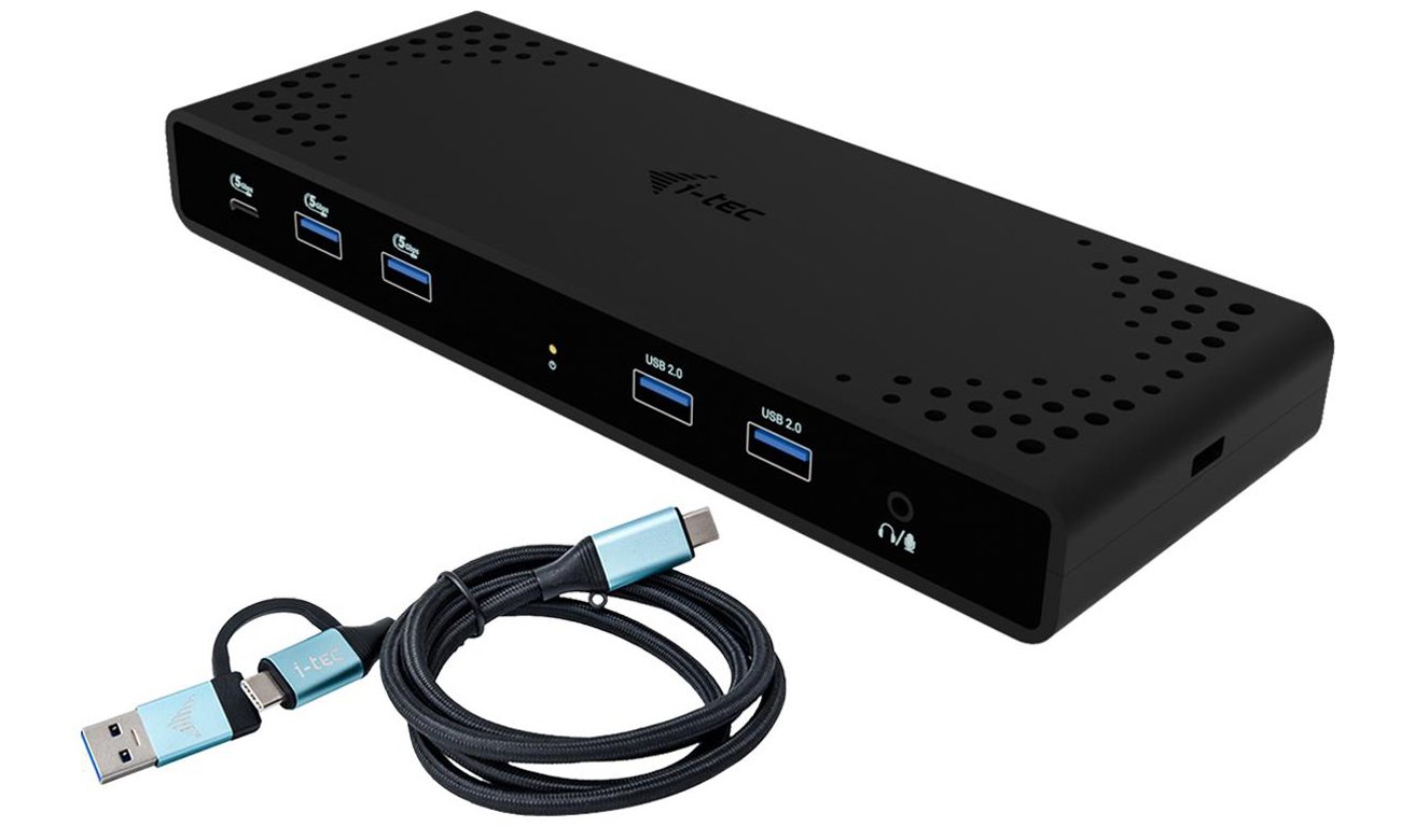Stacja dokująca i-tec Universal Dual 4K Display Docking Station PD 85W