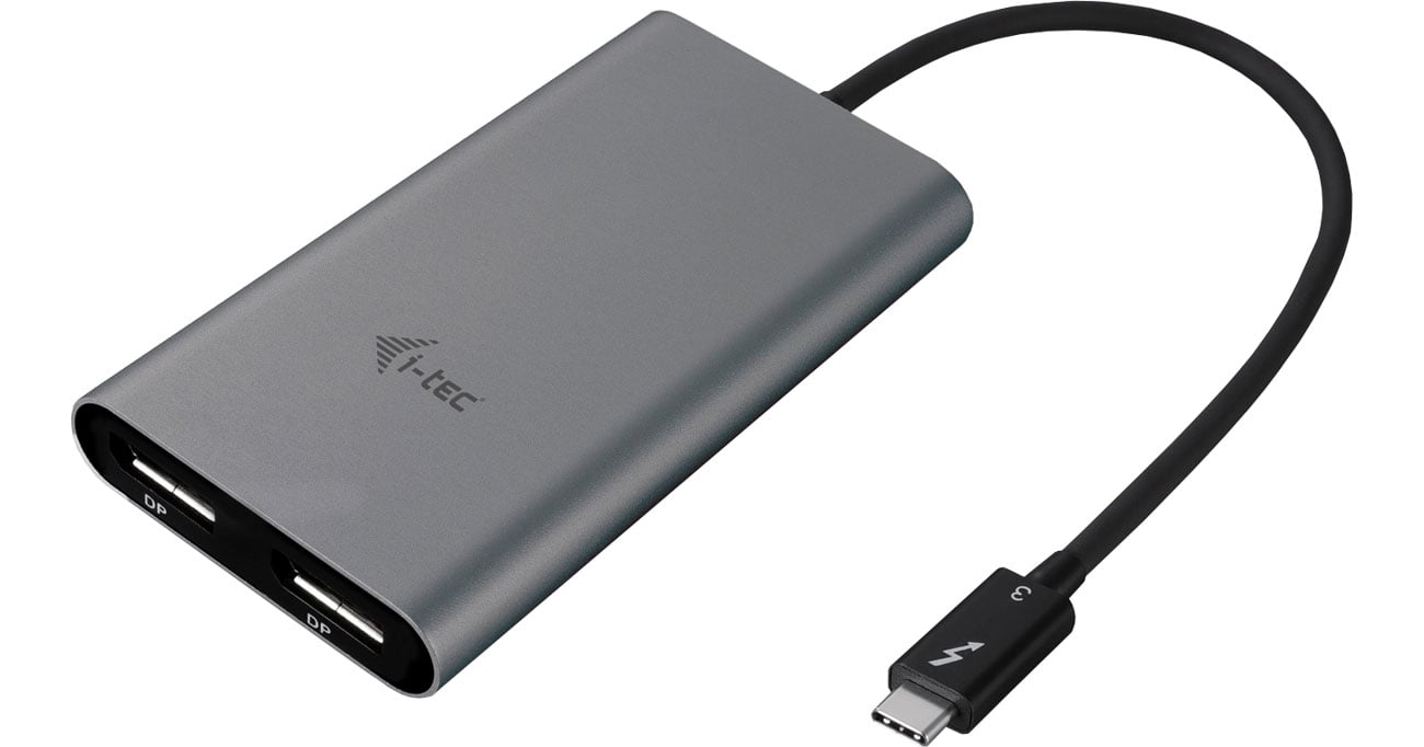 i-tec Adapter Thunderbolt3 - 2x DisplayPort