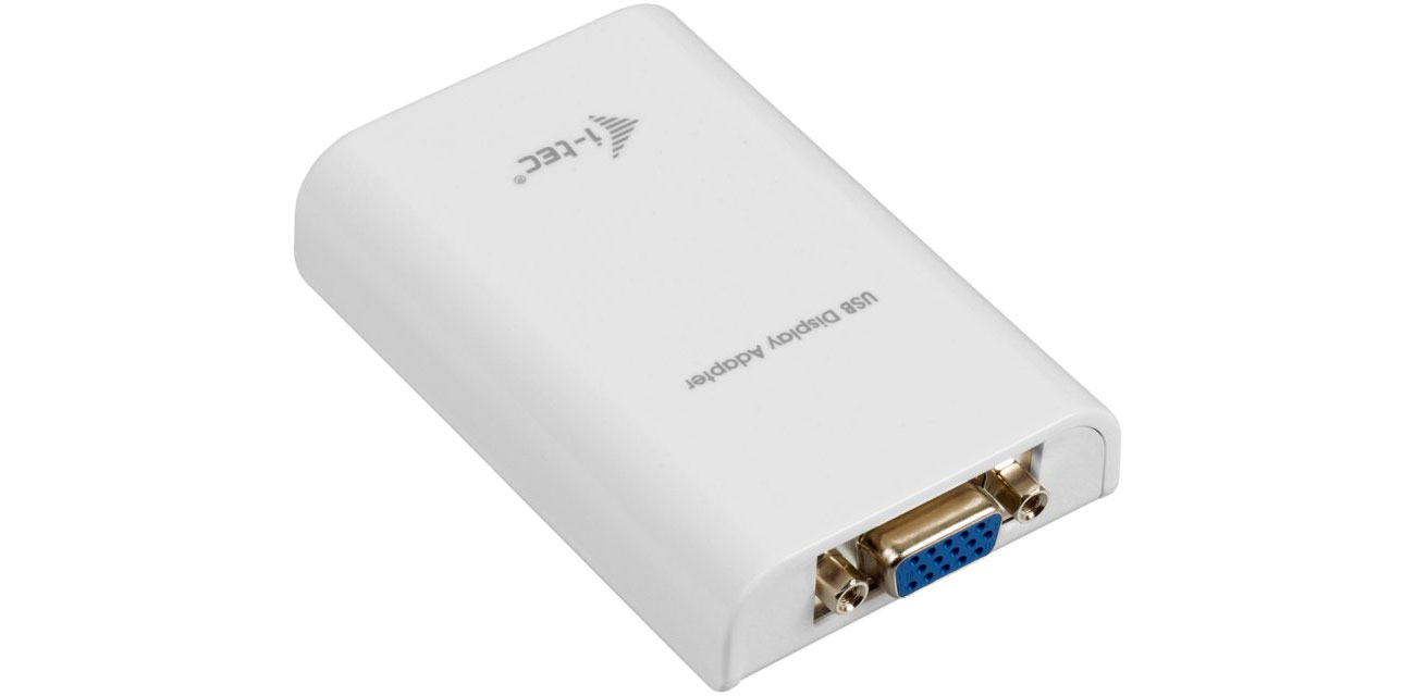 i-tec Konwerter Portu VGA na złączu USB USB2VGA