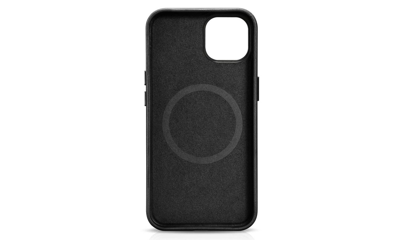 Premium Leather Case Oil Wax do iPhone 14 Plus (MagSafe)
