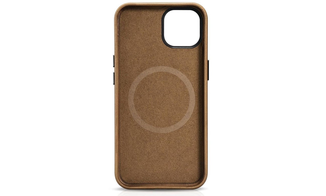 Premium Leather Case Oil Wax do iPhone 14 Plus (MagSafe)