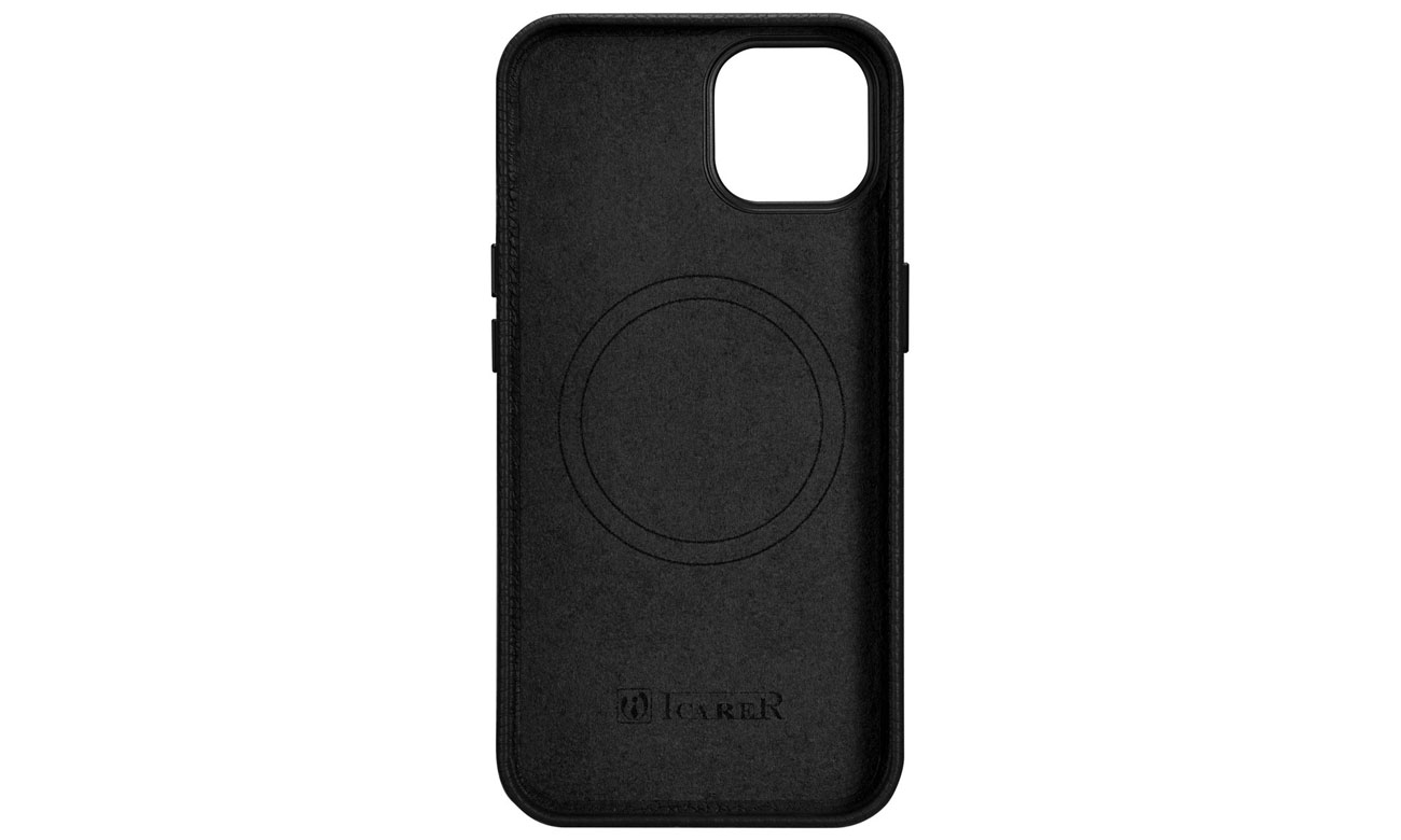 iCarer Litchi Premium Leather Case für iPhone 14