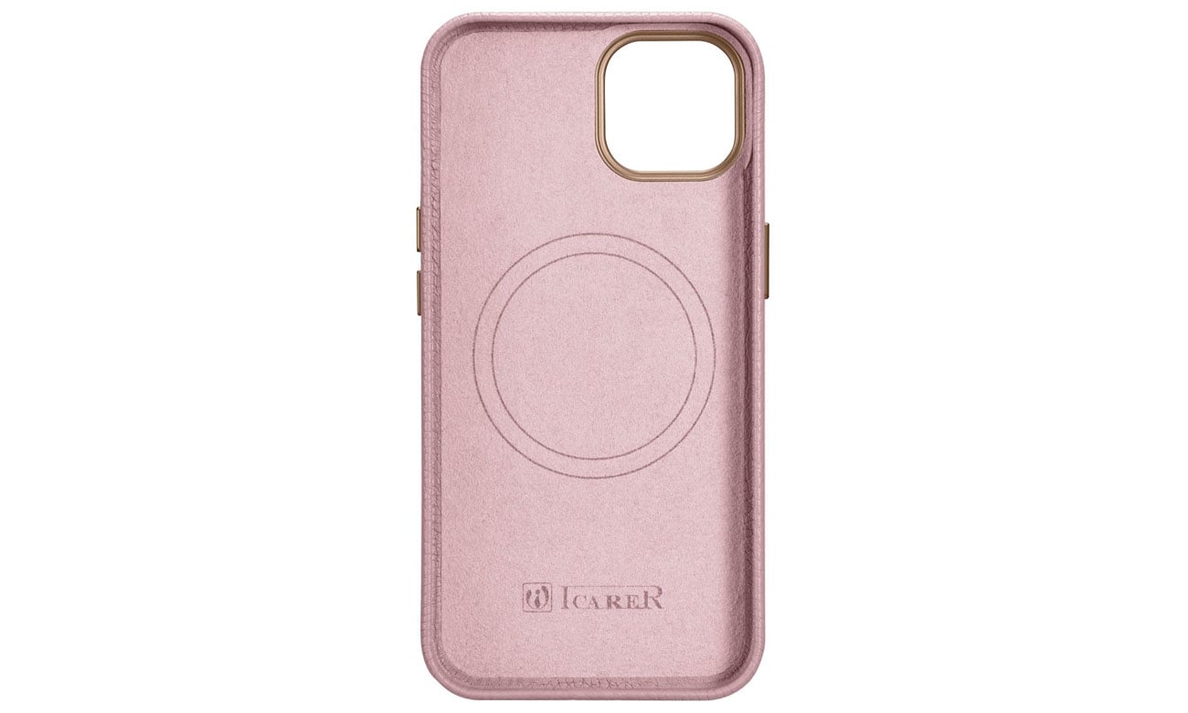 iCarer Litchi Premium Leather Case do iPhone 14