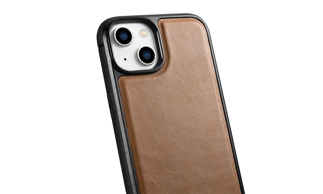 Etui  iCarer Leather Oil Wax do iPhone 14 Plus