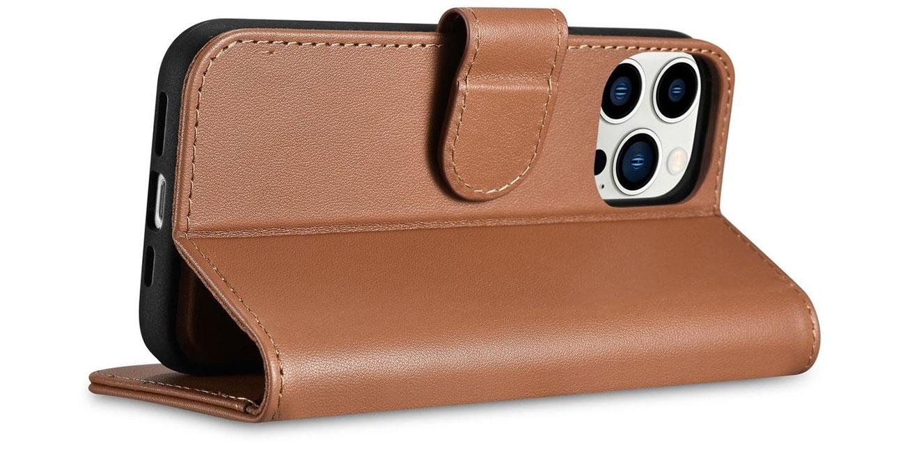 iCarer Wallet Case do iPhone 14 Pro (anti-RFID)