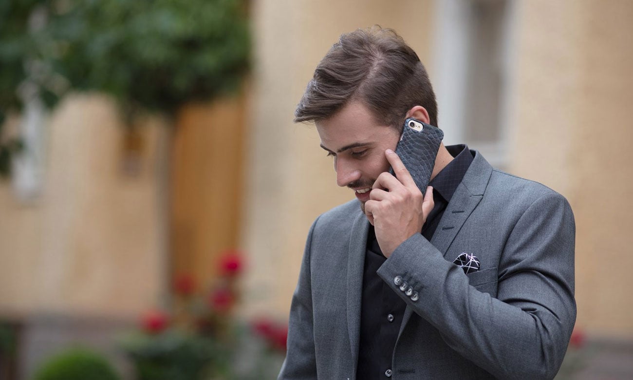 Fashion Case Black Reptile