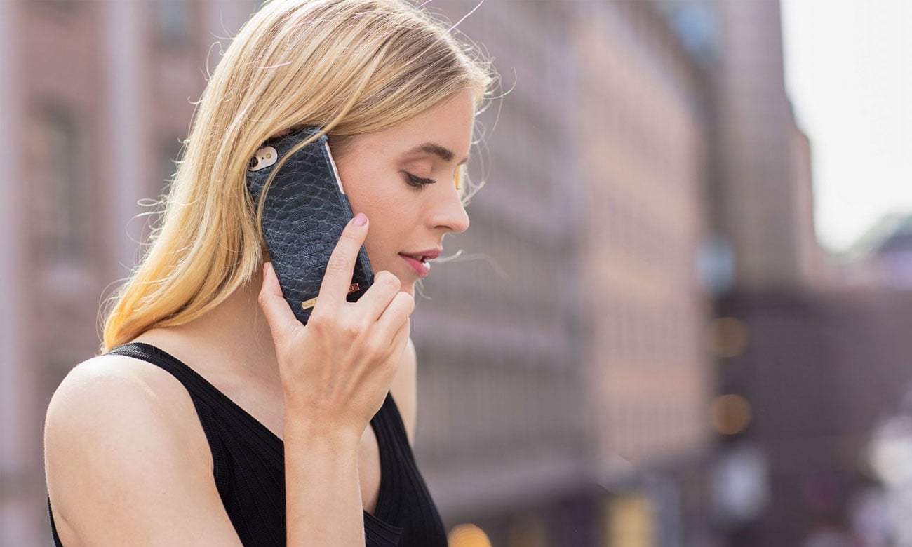 Stylowe etui iDeal Fashion Case Black Reptile