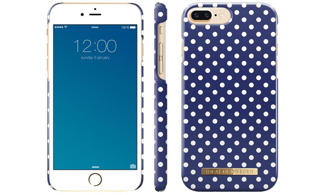 Etui iDeal Fashion Case do iPhone 6/6s/7/8 Plus Blue Dot 7350068397981 / IEOID8PPD
