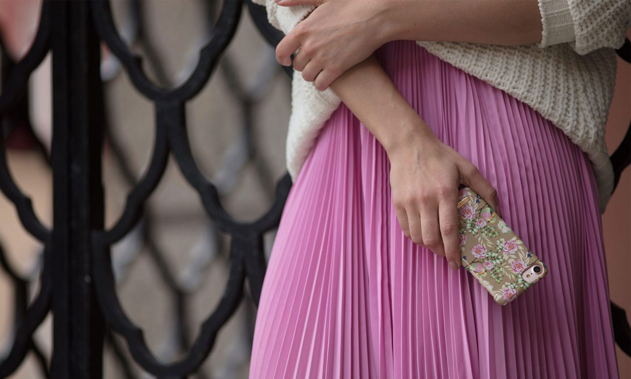 Fashion Case Champagne Birds