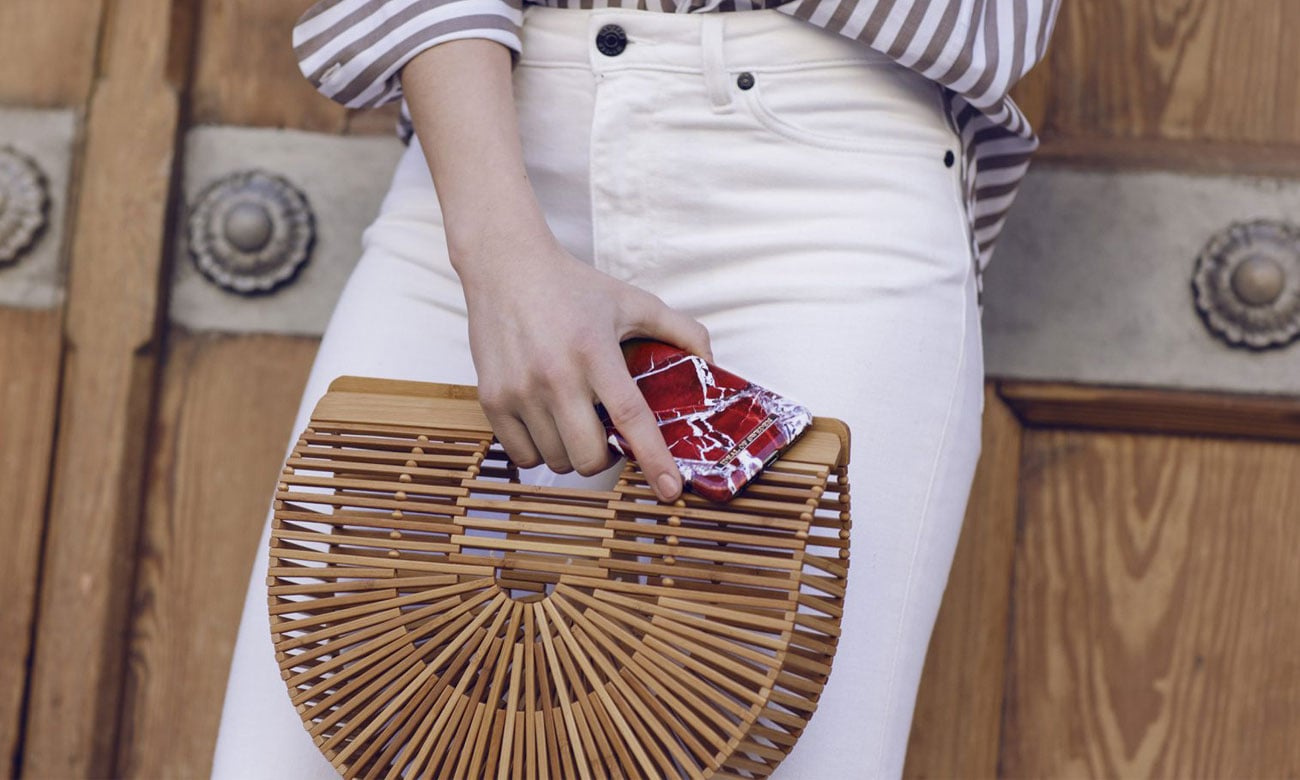 Fashion Case Scarlet Red Marble