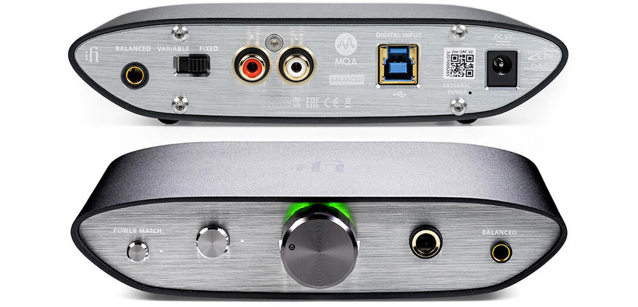 Wzmacniacz Fi Audio ZEN DAC V2 złącza