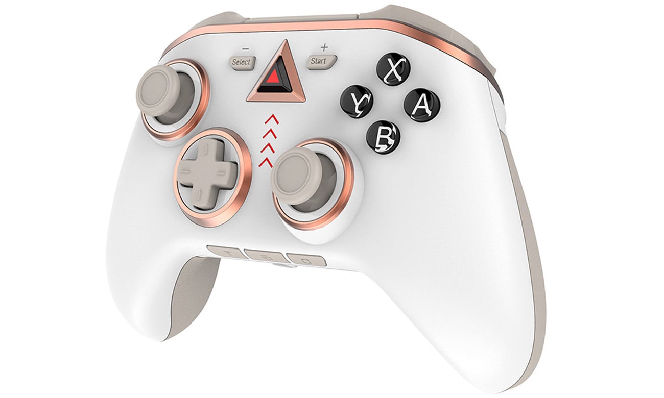 Kontroler bezprzewodowy iPega PG-SW097B - Widok od przodu pod kątem