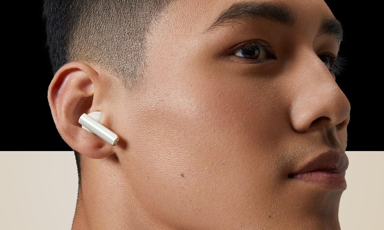 Słuchawki bezprzewodowe realme Buds Air 5 Pro Sunrise beige - Grafika lifestyle