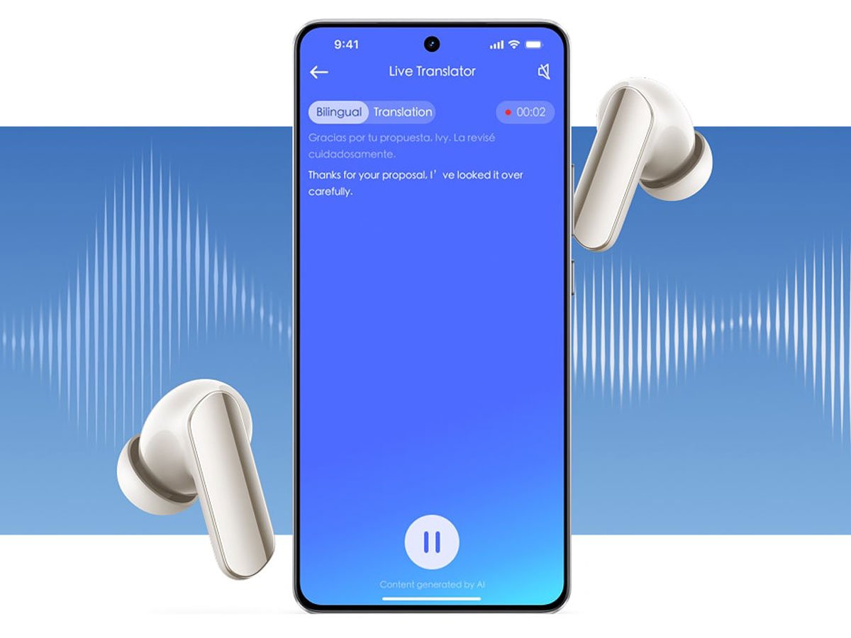 Słuchawki bezprzewodowe realme Buds Air7 Pro - Łączność pod Twoją kontrolą