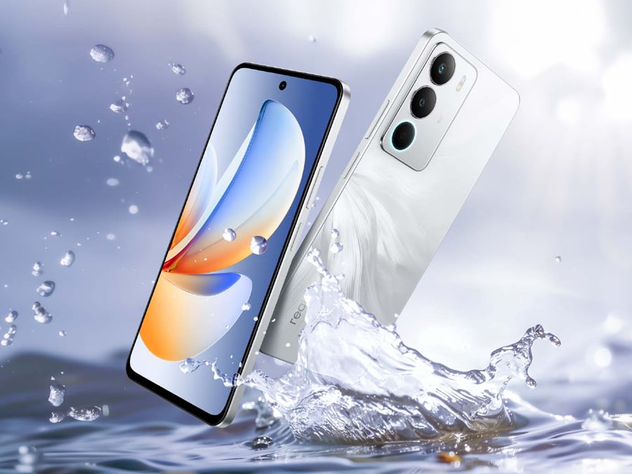 realme C71 ekran oraz tył obudowy