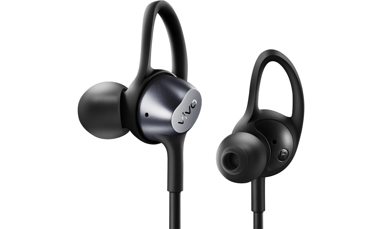 vivo wireless sport earphone dark grey