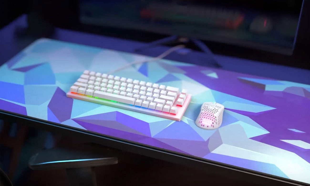 Klawiatura i mysz na podkładce Xtrfy GP5 Litus XL