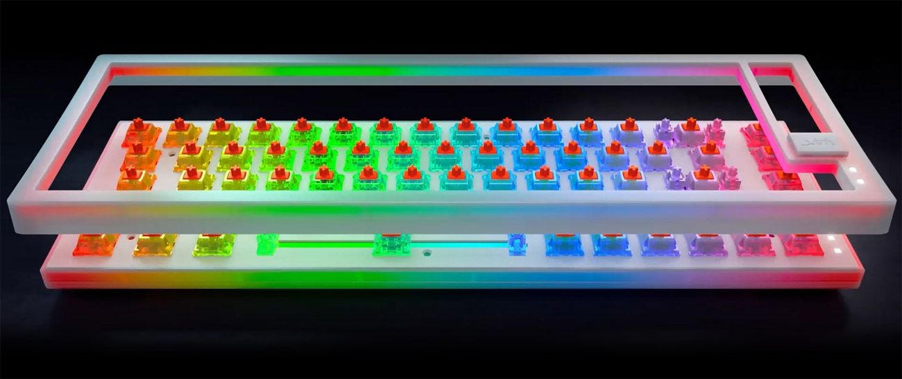 Xtrfy K5 RGB 65% klawisze