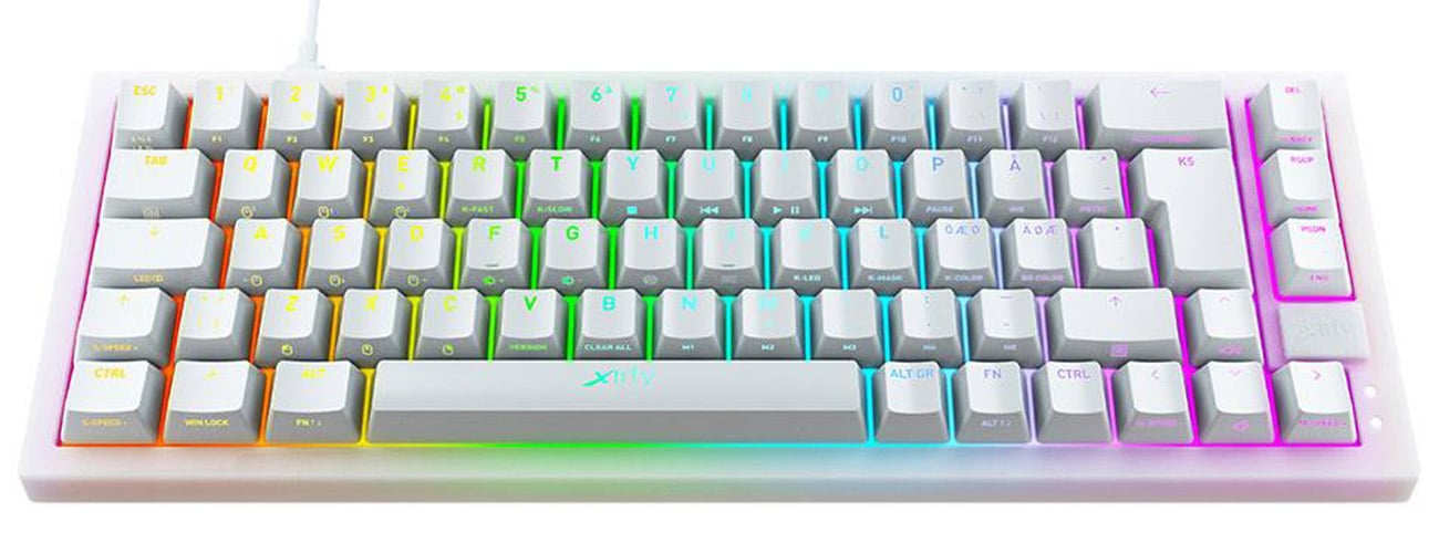 Xtrfy K5 RGB 65% widok ogólny