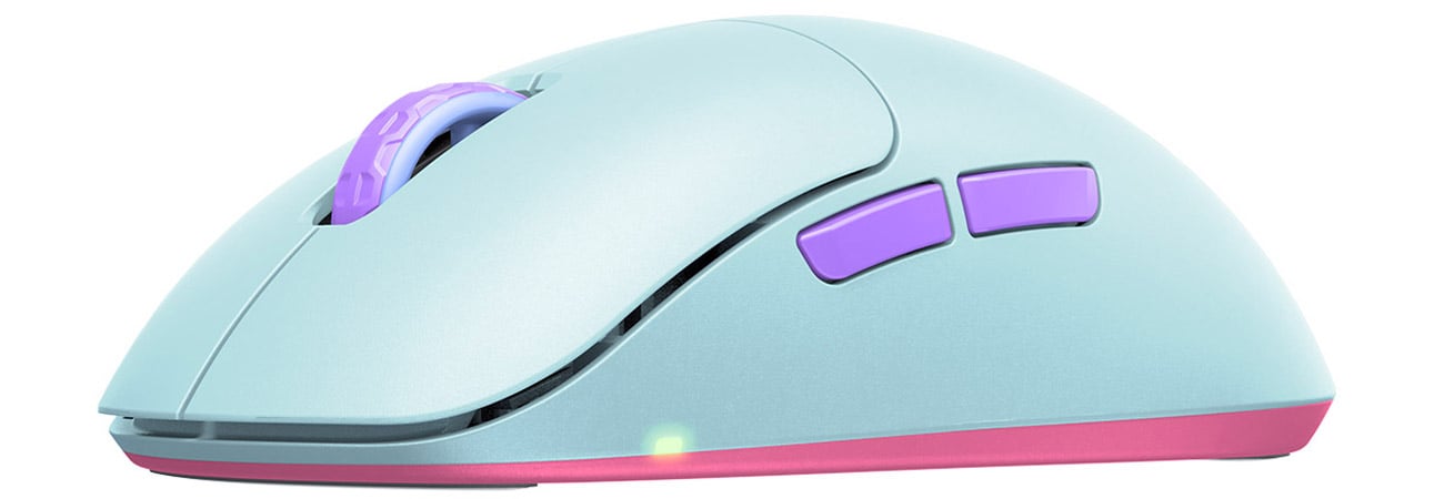 Xtrfy M8 Wireless widok z boku pod kątem