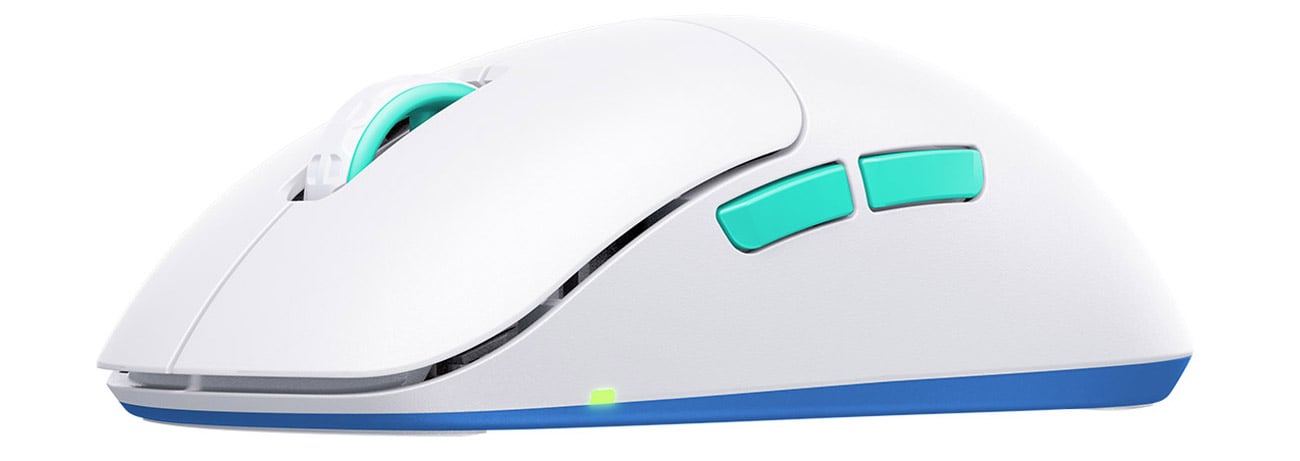 Xtrfy M8 Wireless widok z boku pod kątem