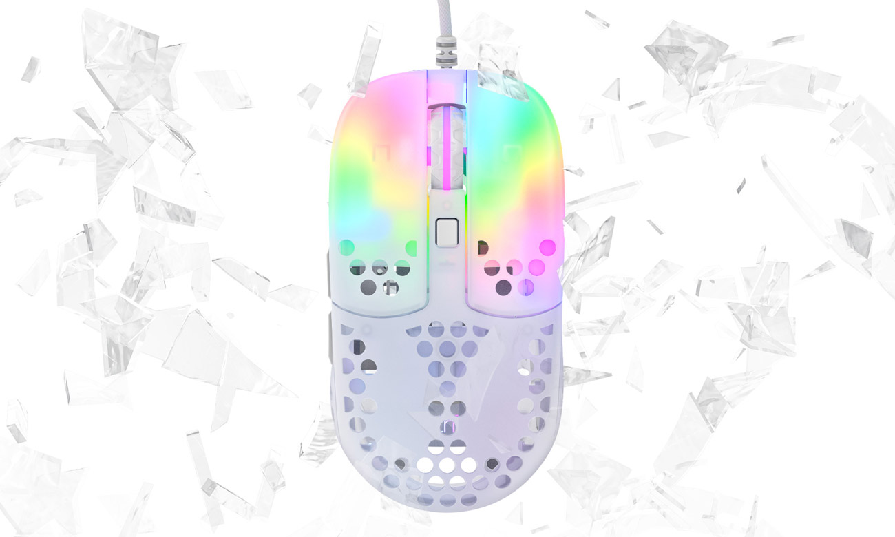 Xtrfy MZ1 RGB Rail widok z góry