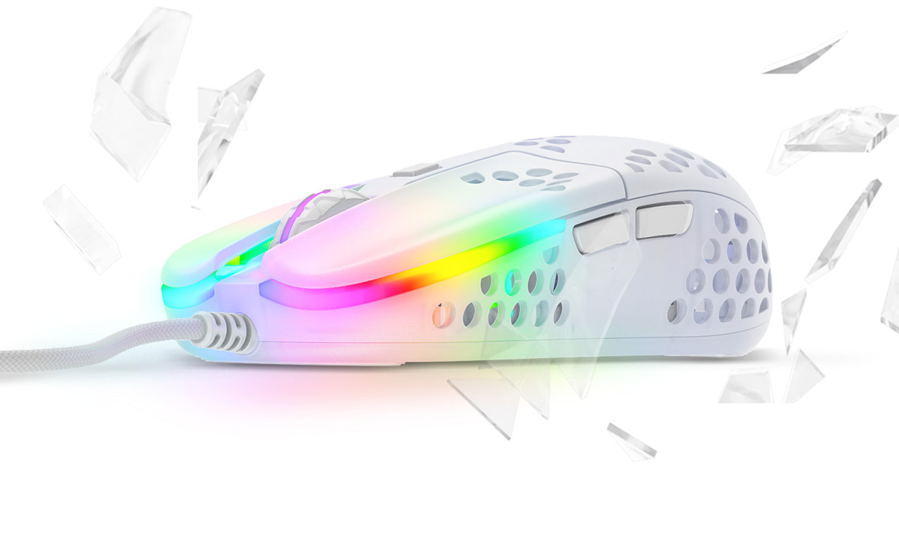 Xtrfy MZ1 RGB Rail widok z boku