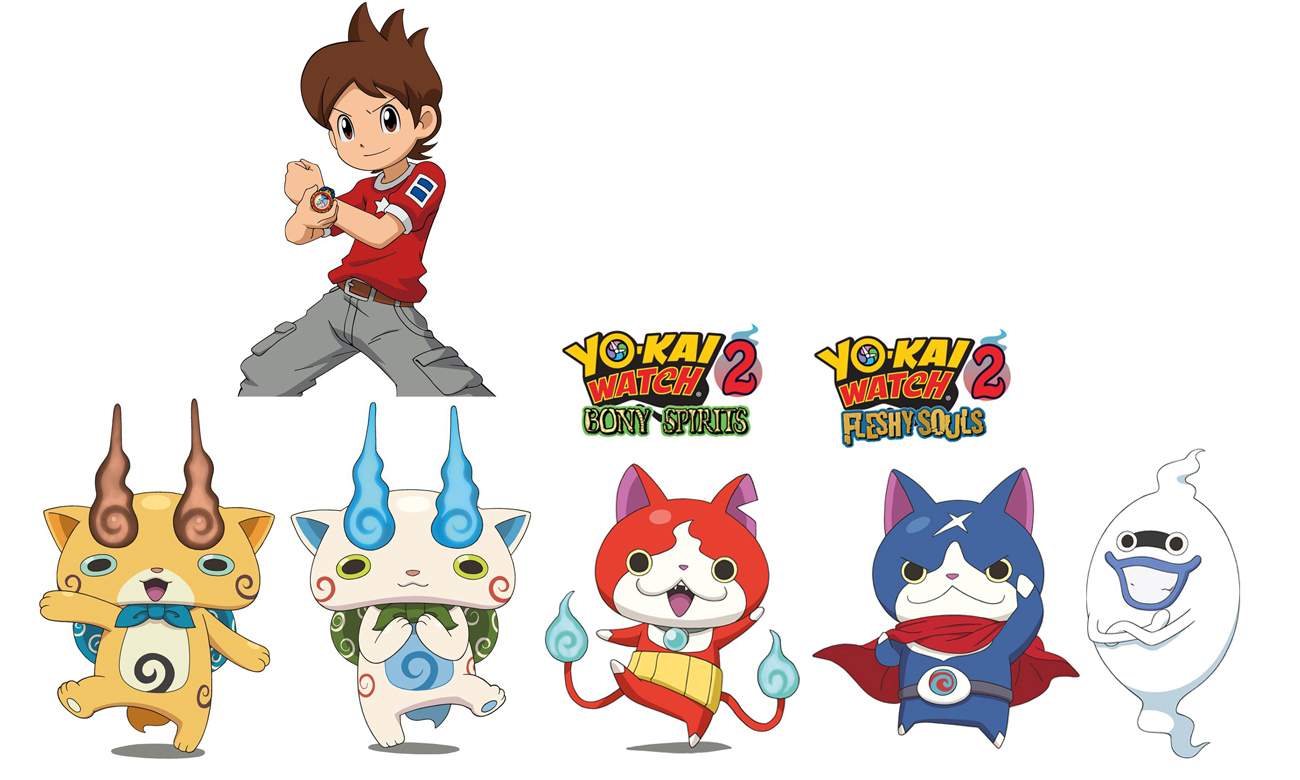 Naklejki Yo-Kai Watch